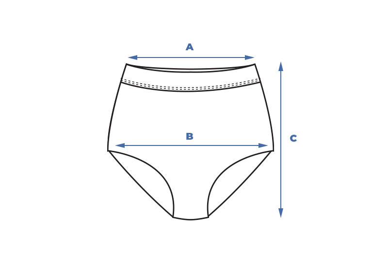 우먼 하이웨스트 팬티 - 7color
