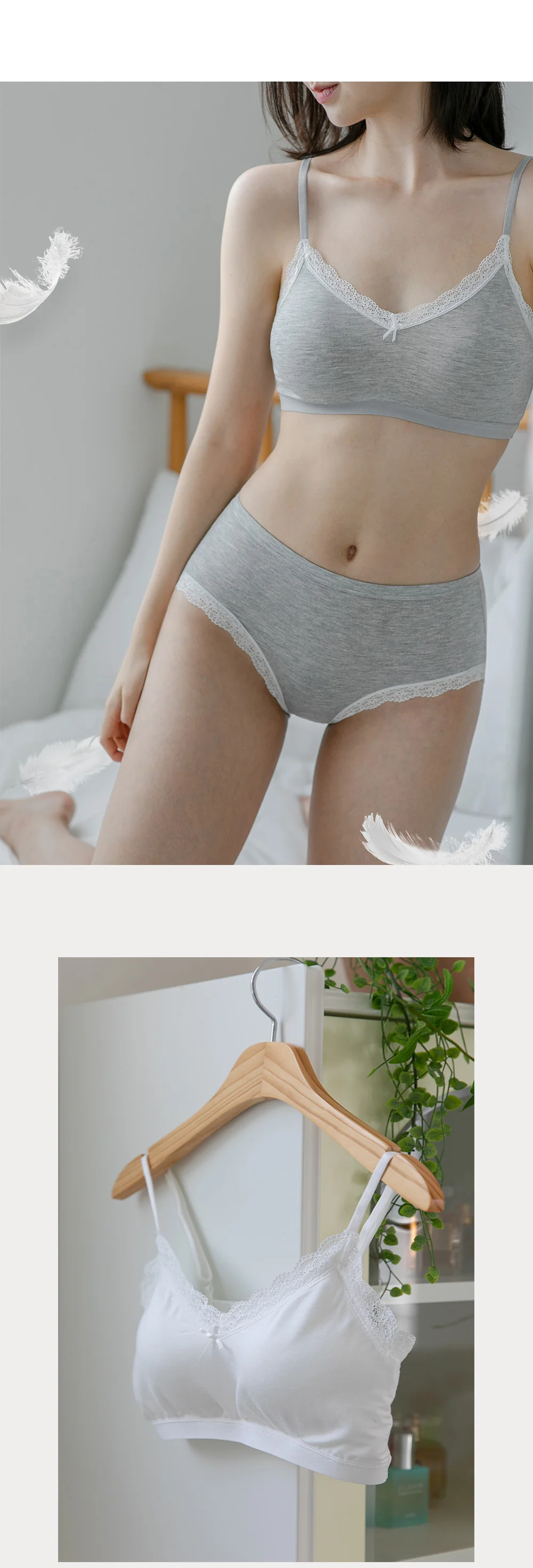 [노후크/5컬러] 코튼데이 브라