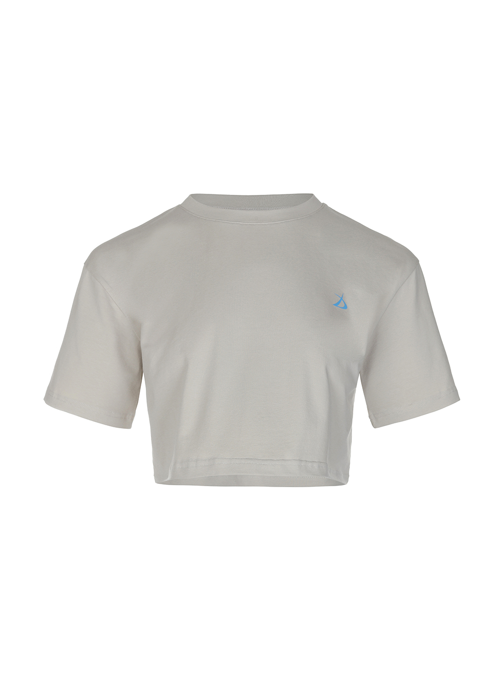 코튼 하이 크롭 티셔츠