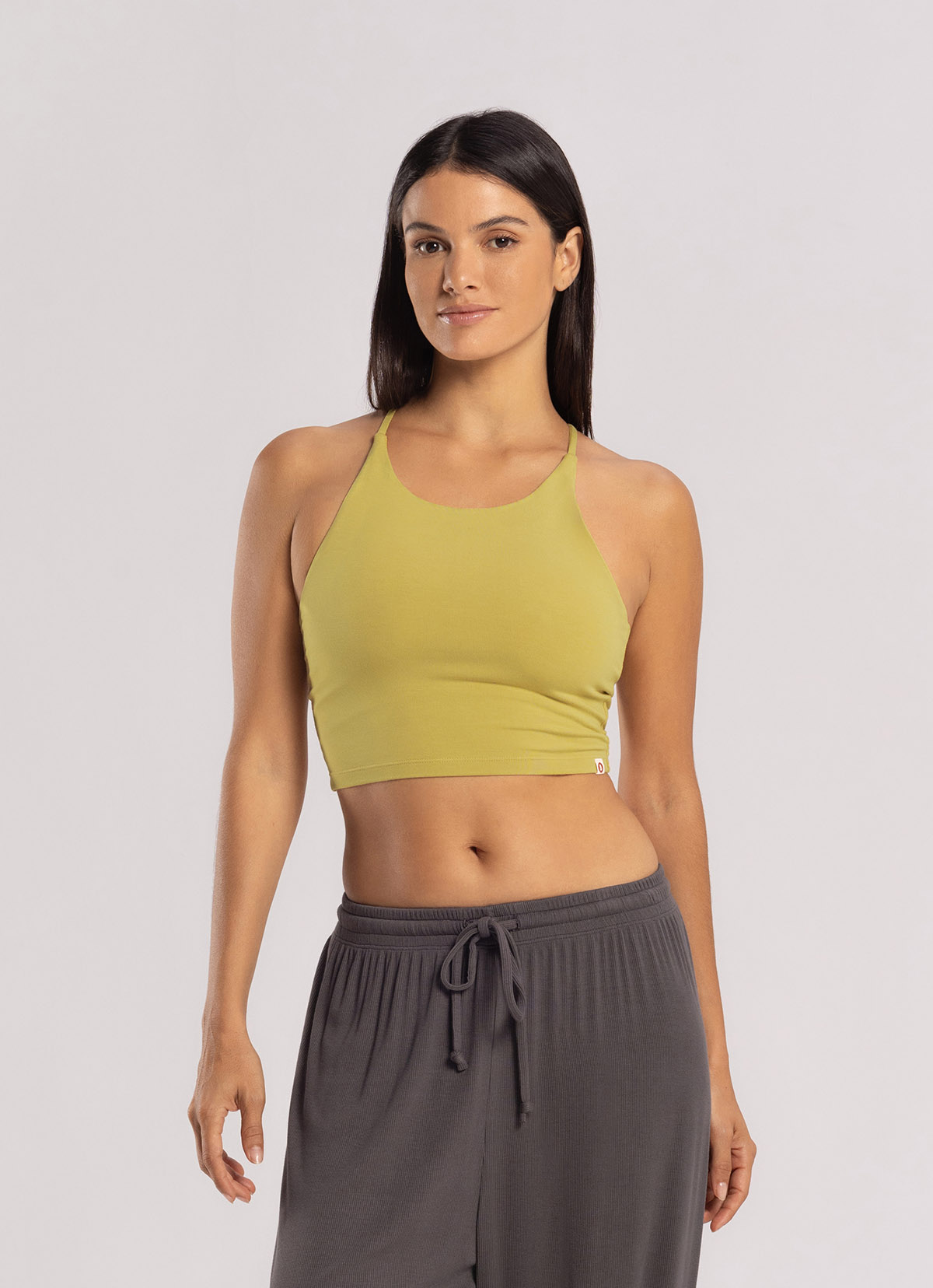 Poorna bra top (Bamboo ver.)_Olivenite