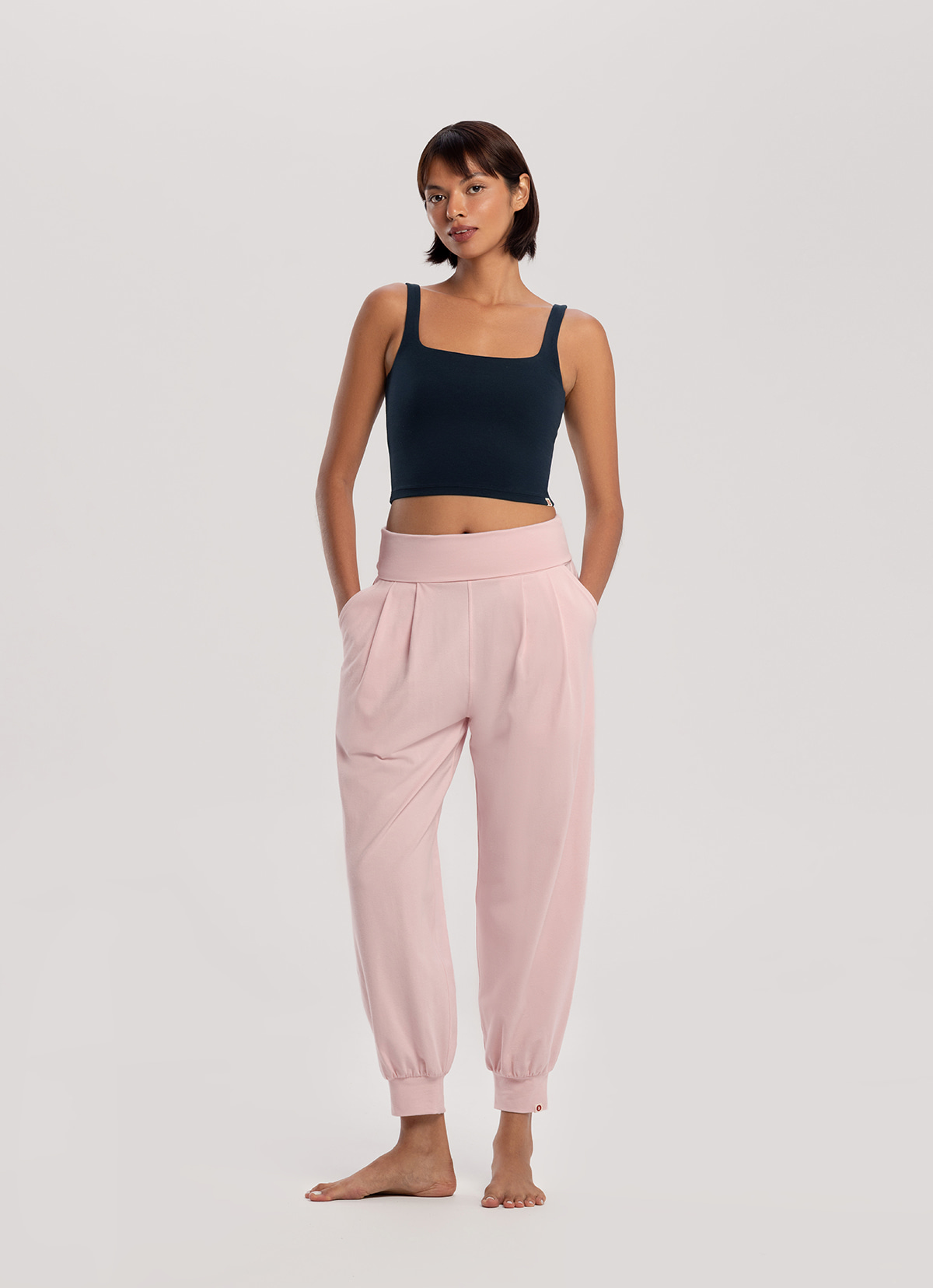 Fortune pants (Light ver.)_Chalk Pink