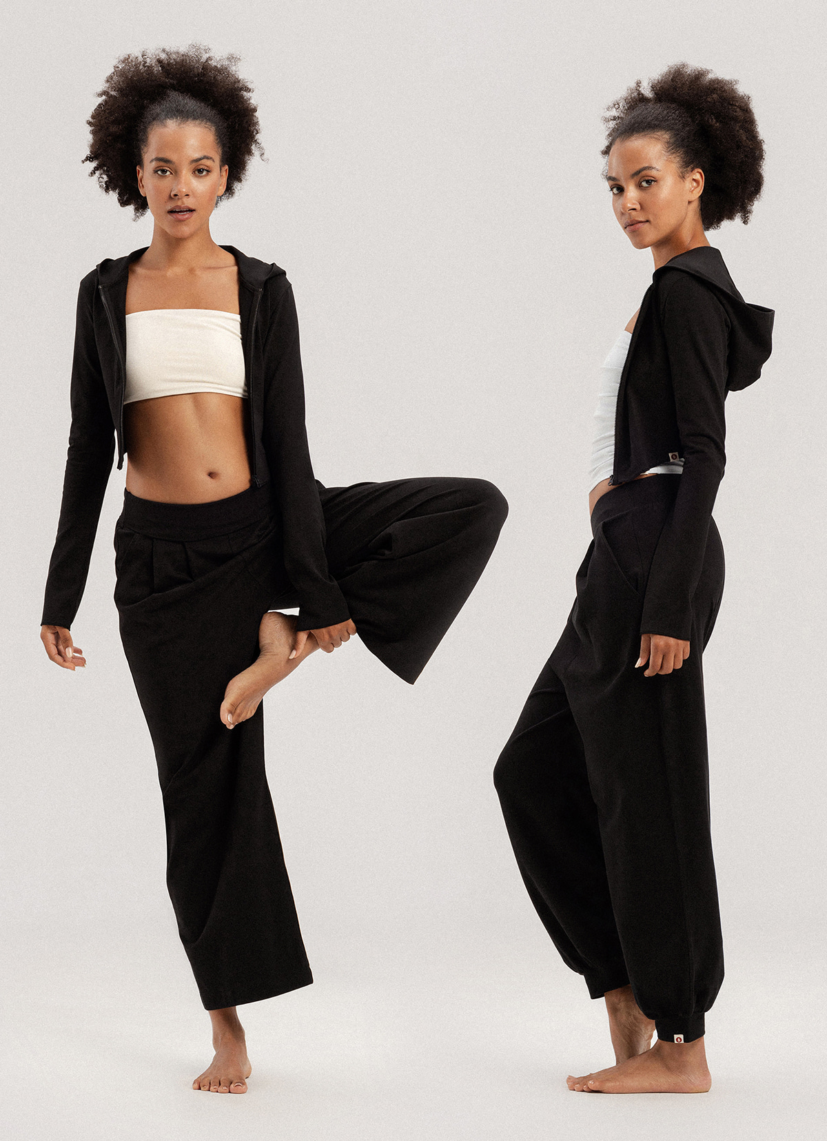 [Re-Stock] Fortune zip-up_Black