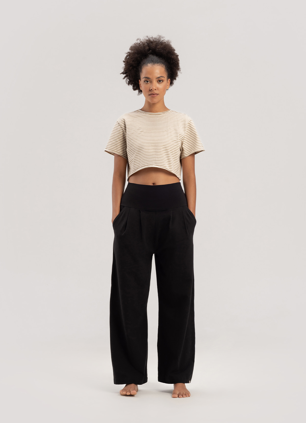 [Re-Stock] Fortune straight pants_Black