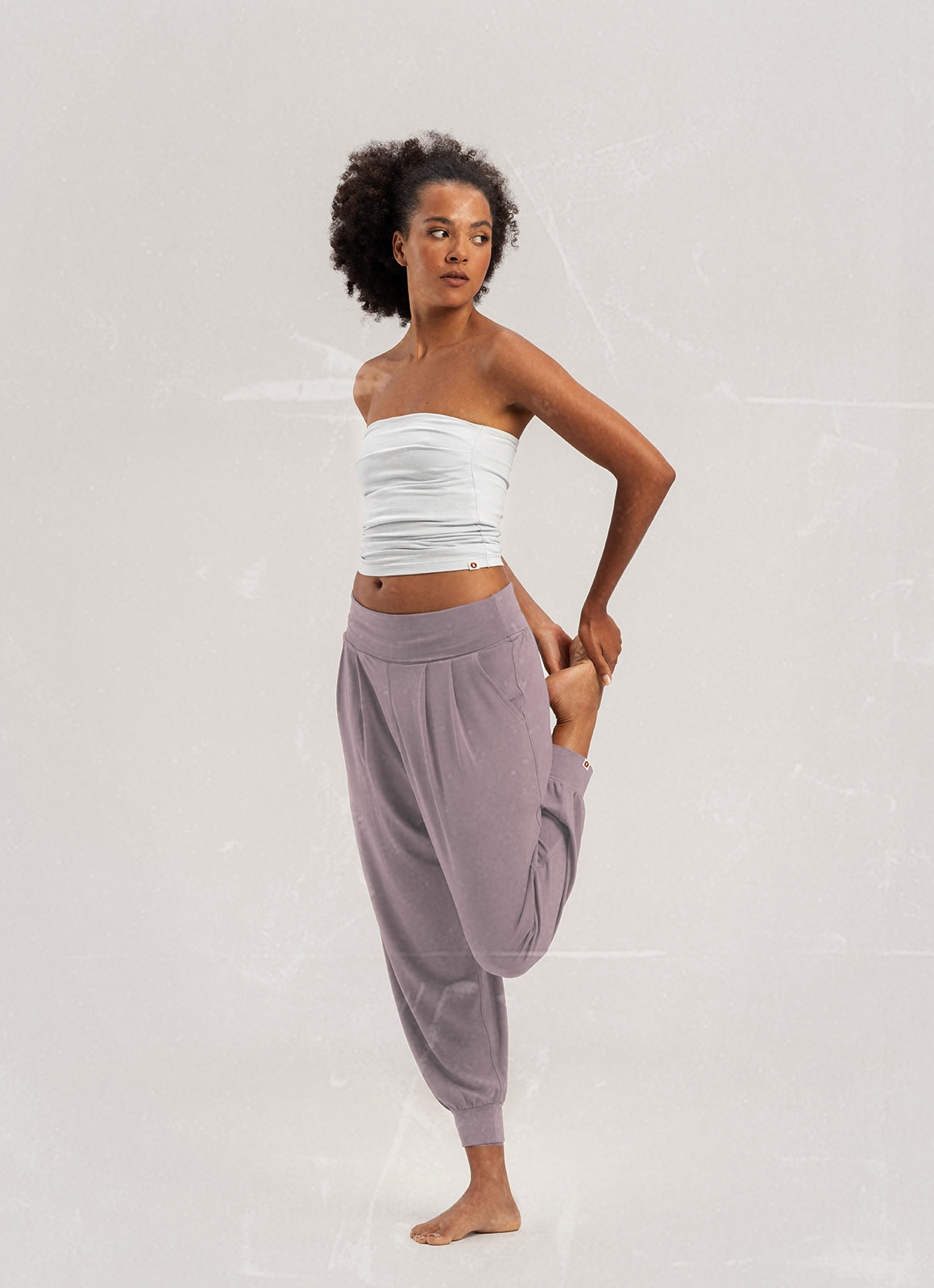 Fortune pants (Rayon ver.)_Violet Ice