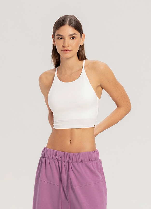 Poorna bra top_White