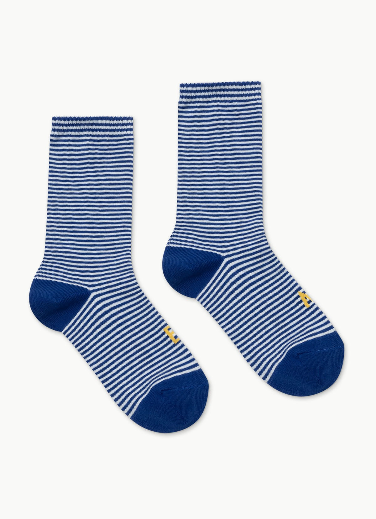 Rib ankle socks #2 (Unisex)_Blue Multi