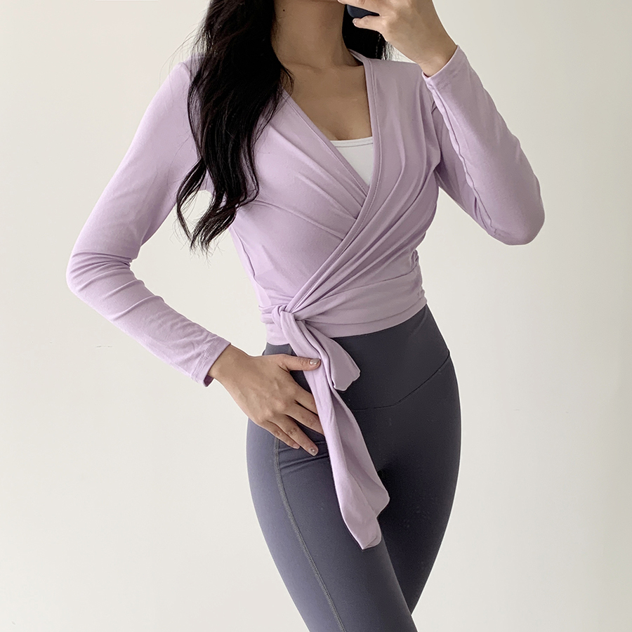 CT205 럽럽 스판 랩가디건(5color)