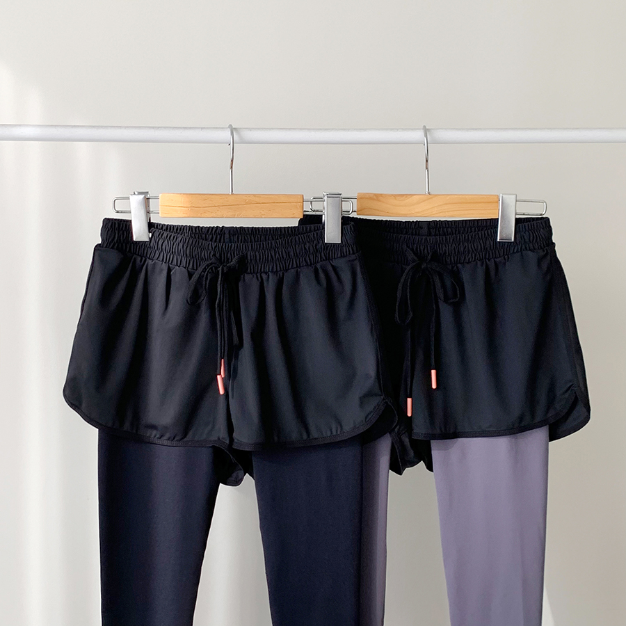 CP128 콤비 8부 (반바지+레깅스 일체형)