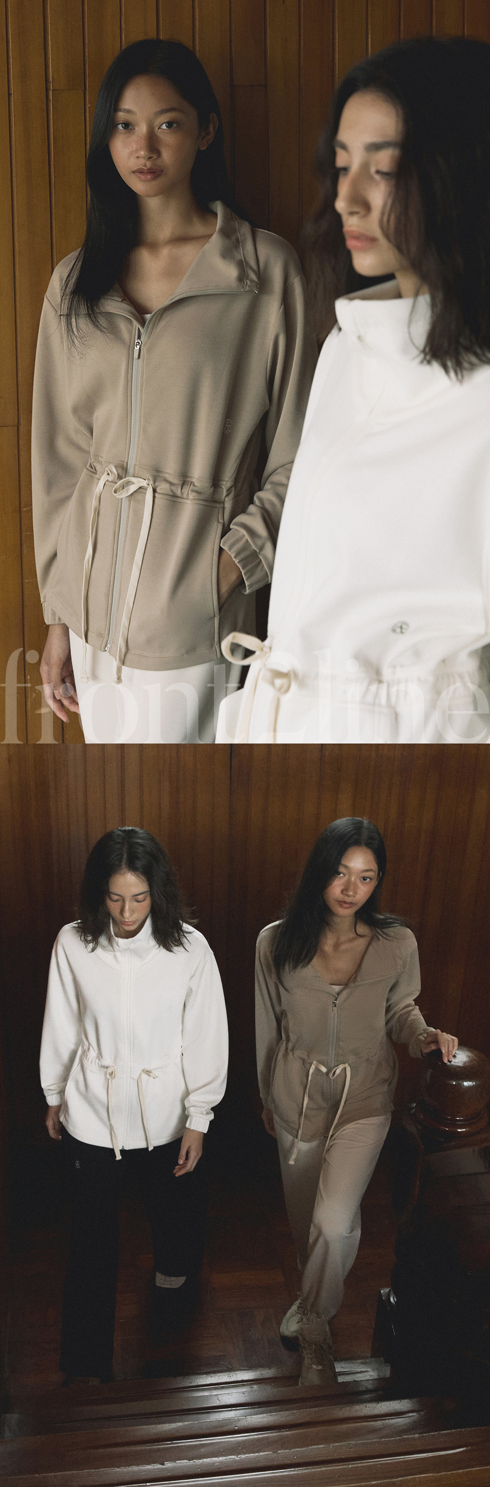 소프티 롱 집업