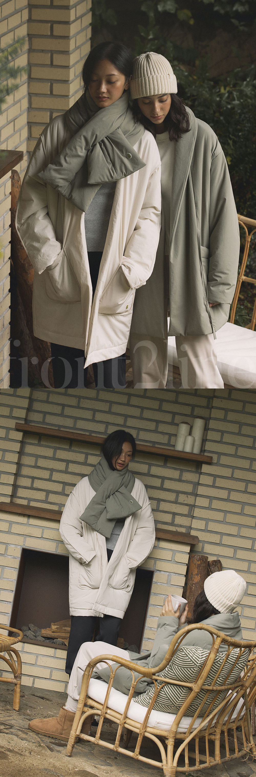 윈터 허그 패딩 재킷