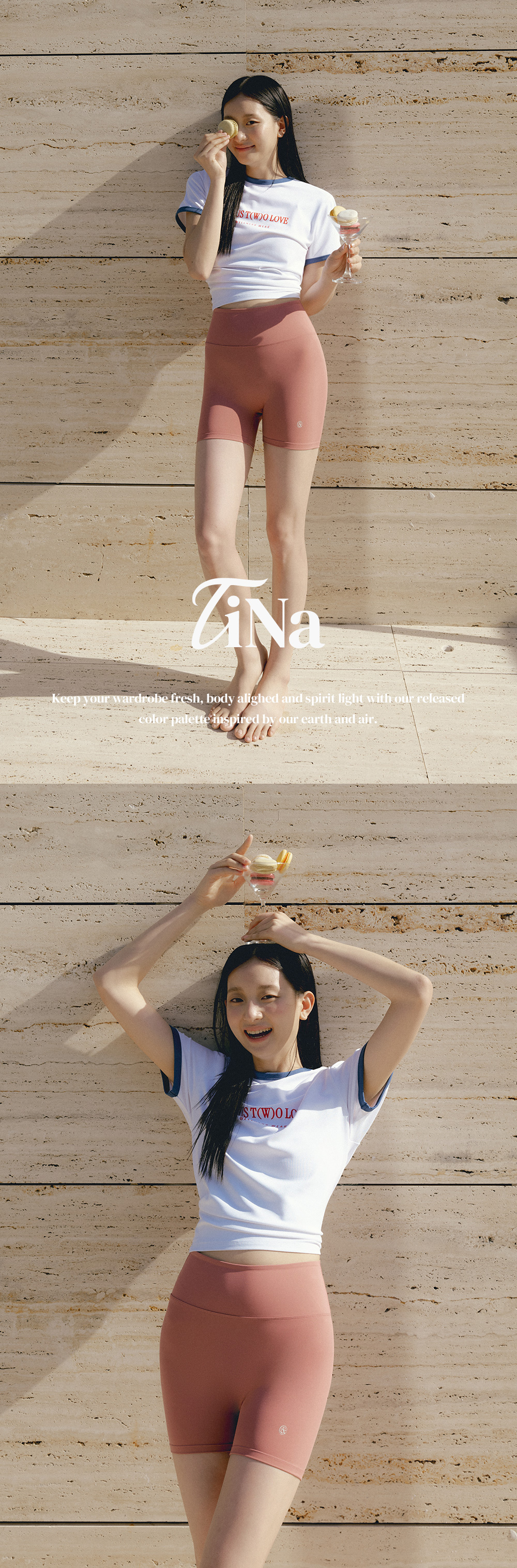 [1&1] 티나 에센셜 3부 레깅스