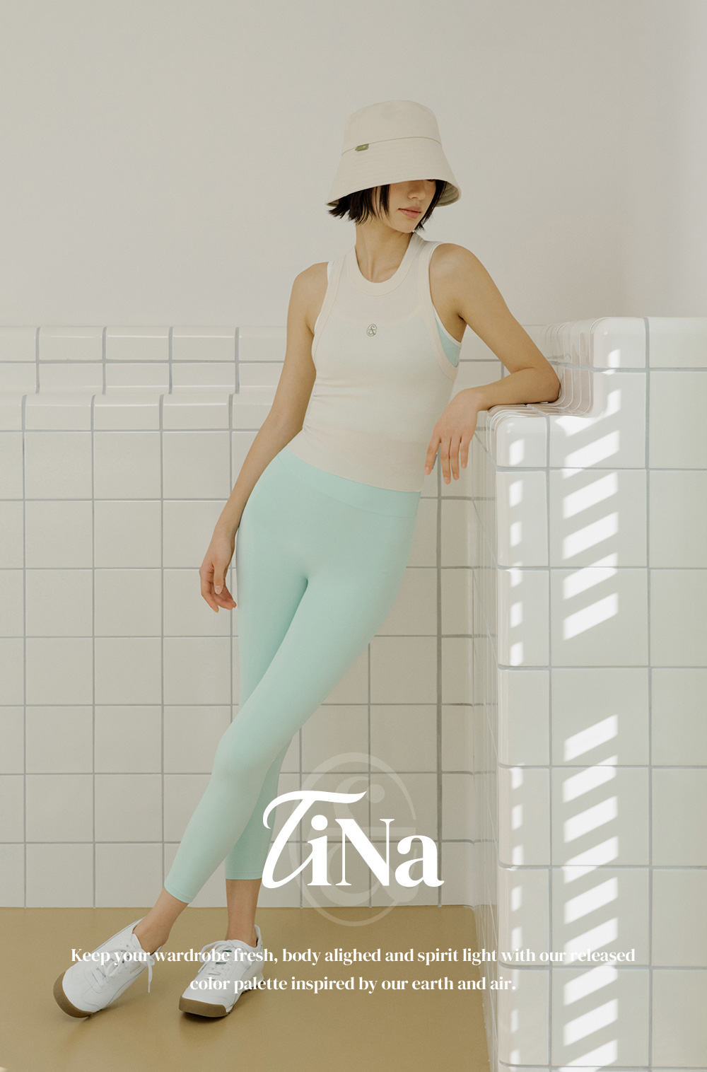 [1&1] 티나 에센셜 8.5부 레깅스 & 5부 레깅스