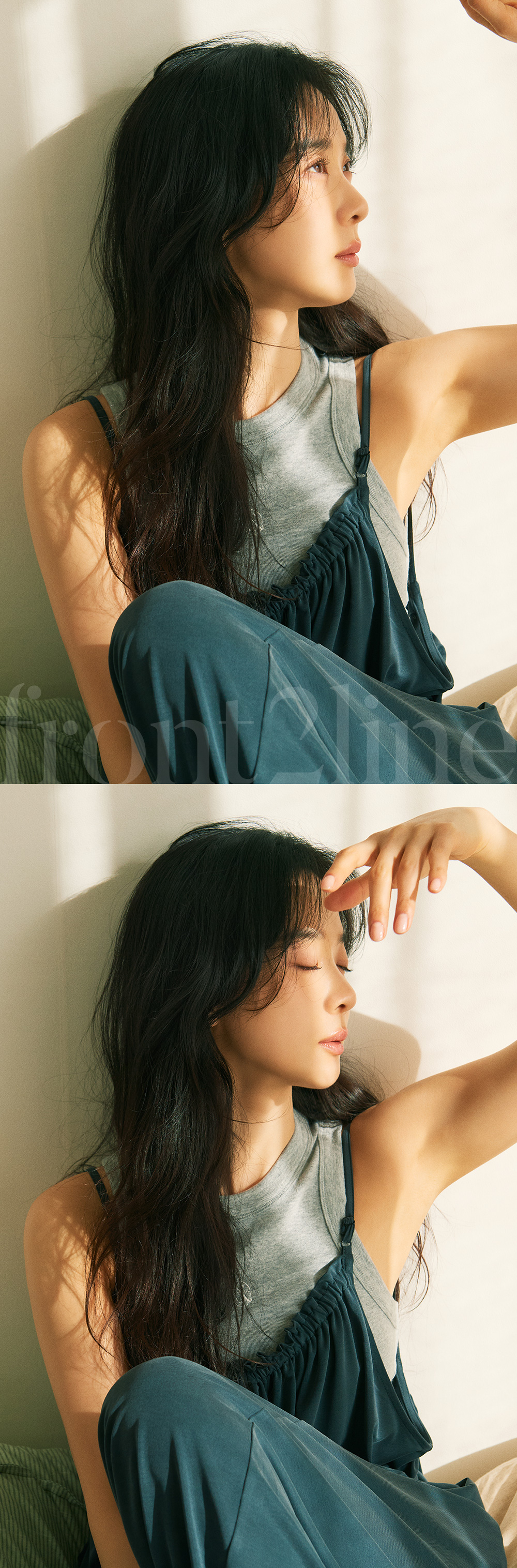 시너지 라이트 슬리브리스 커버업 [이청아 착용]