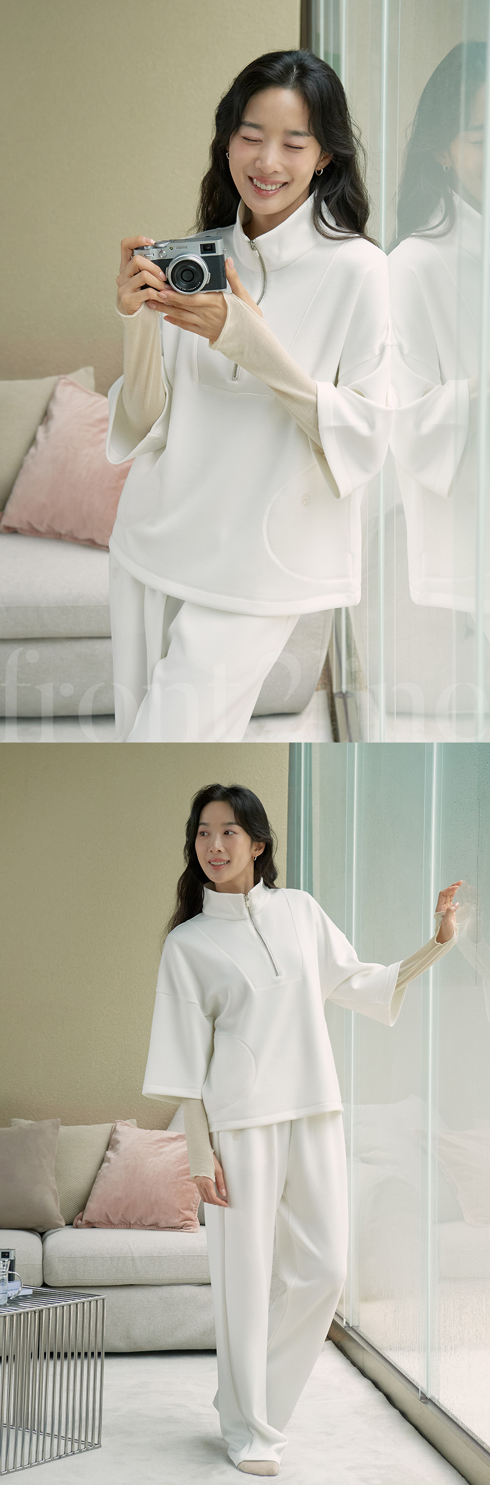 뉴 소프티 오버핏 아노락 [이청아 착용]