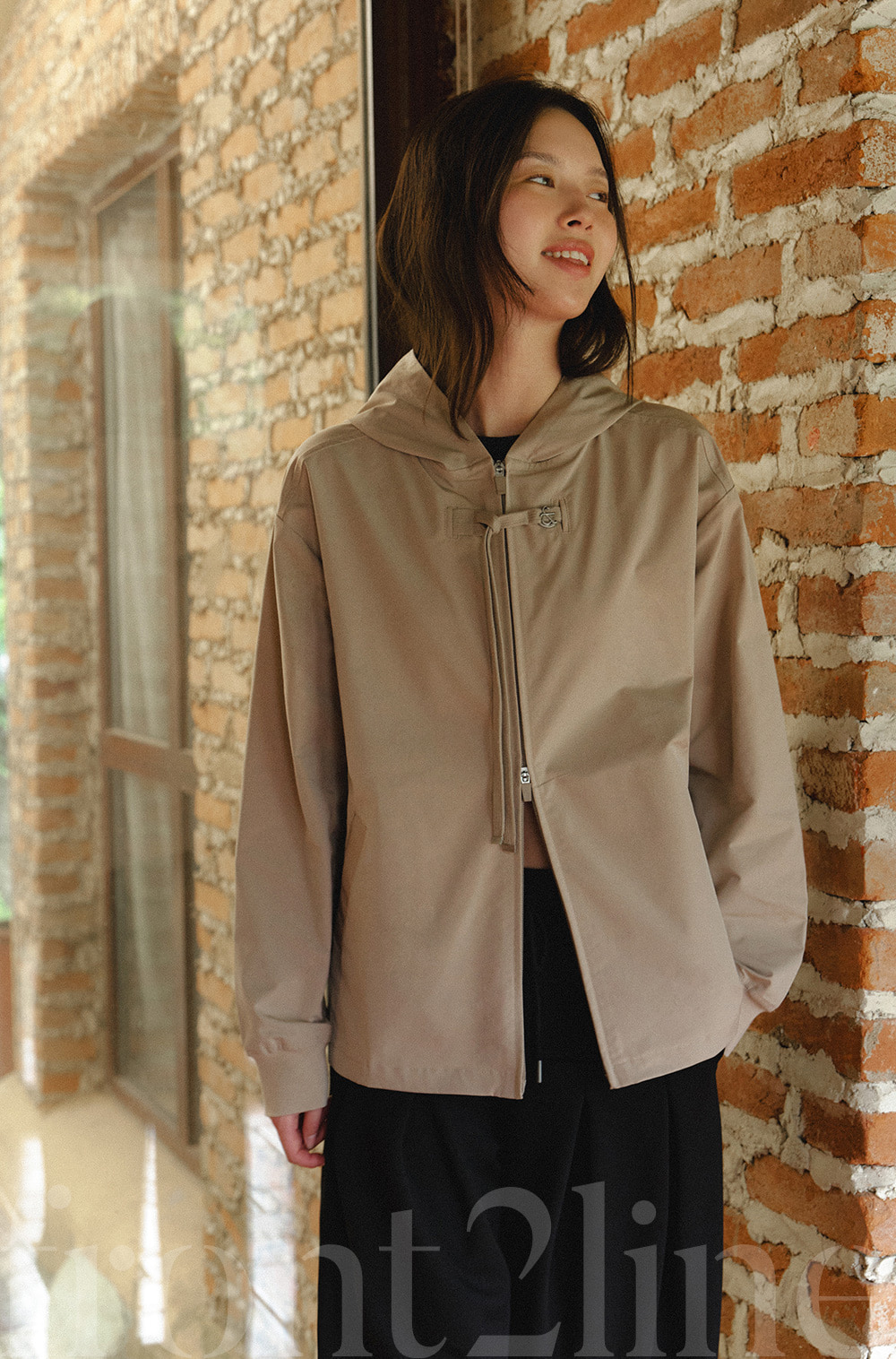 루제 후드 자켓