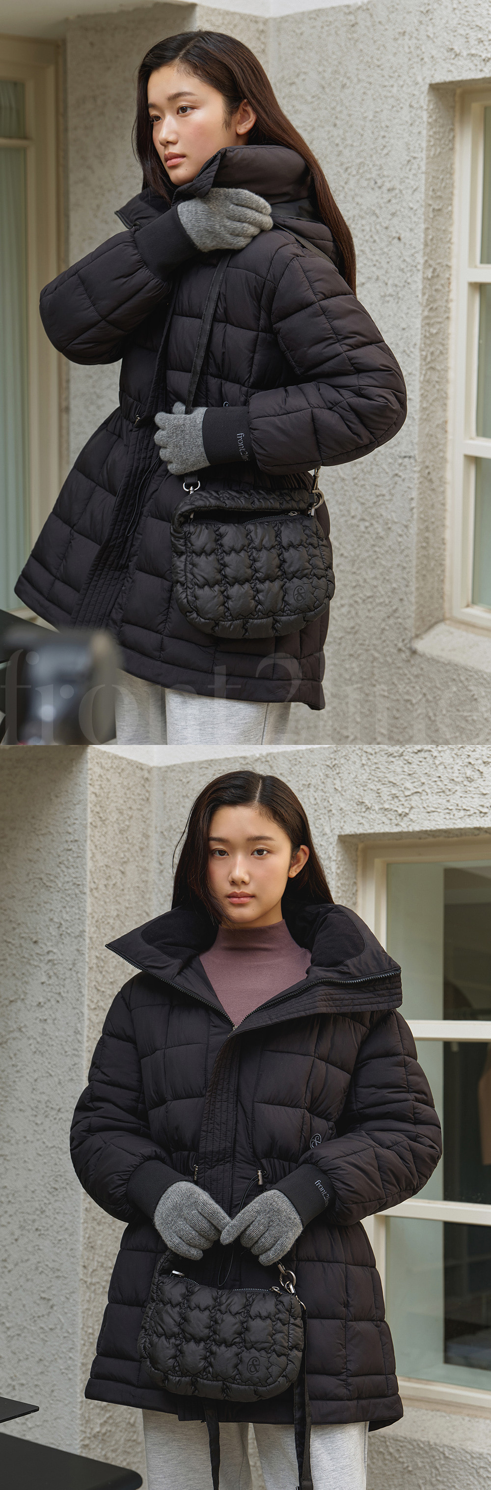 퀼팅 미니 스트랩 가방