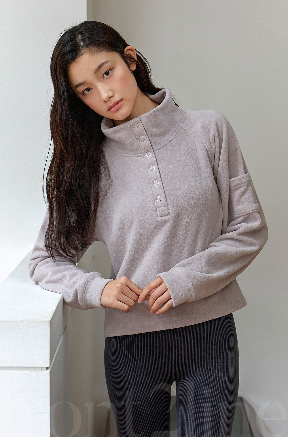 [SET] 소프트웜 크롭 아노락 + 베이직 조거팬츠