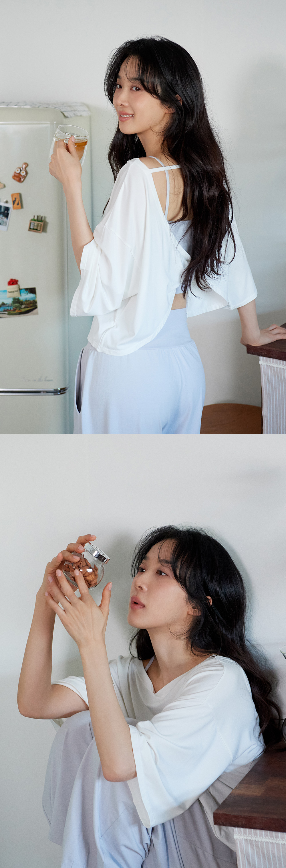 반다 소프트 리버서블 크로스백 커버업 [이청아 착용]