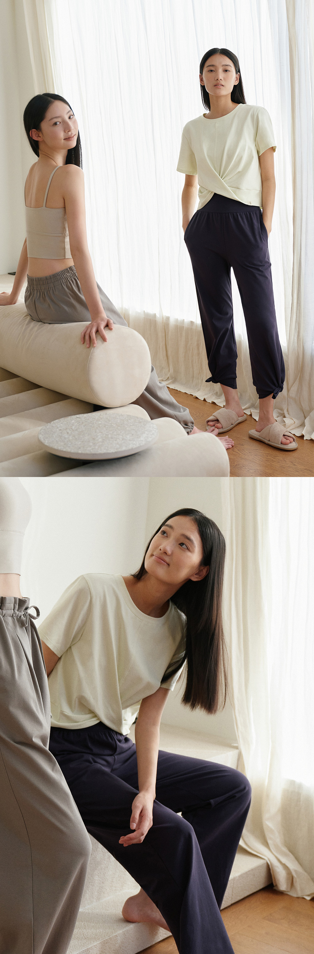 반다 매일 수련 크로스 커버업