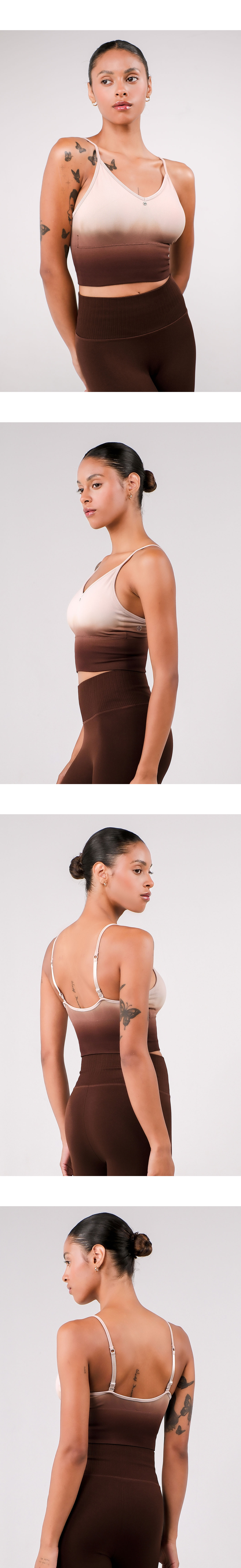 JK01 SIGNATURE BRATOP BROWN GRADATION