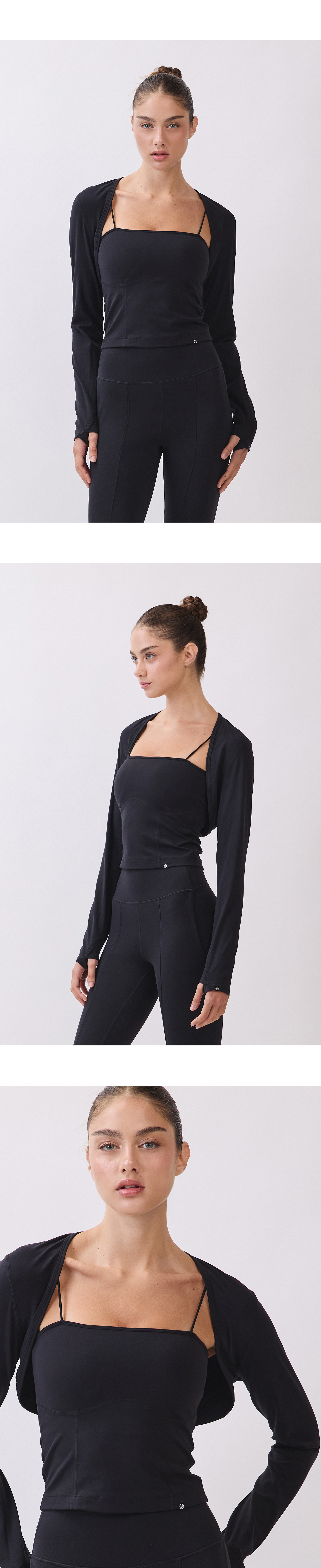 TC191 JERSEY BOLERO BLACK