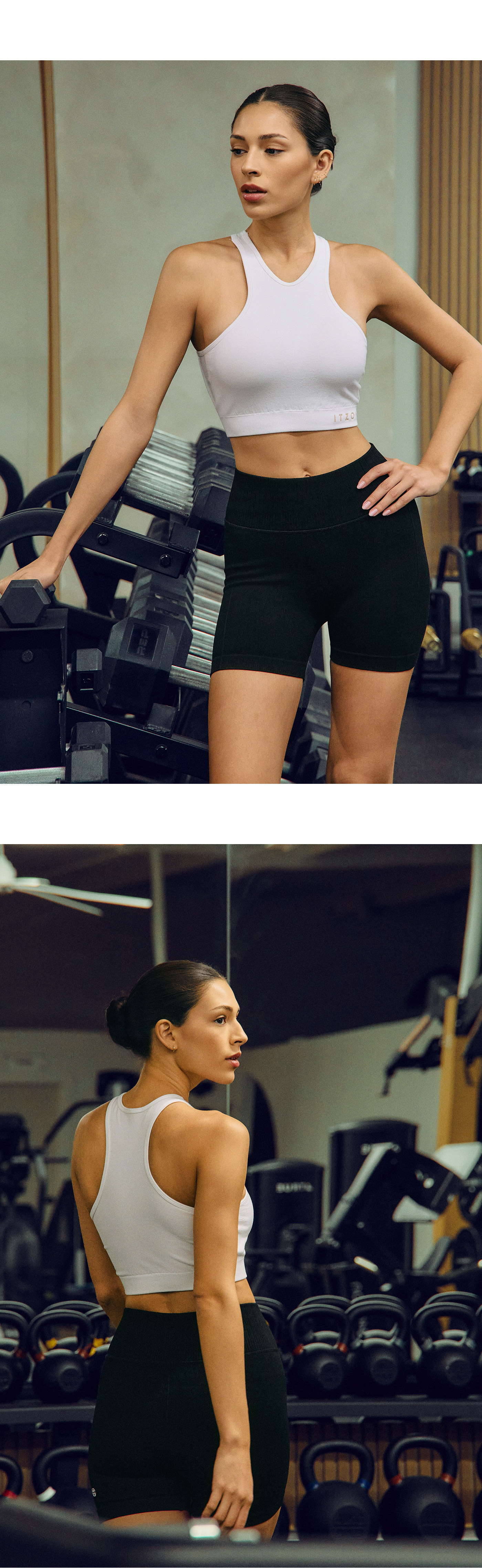 PS441 DOUBLE 3/4 SHORTS