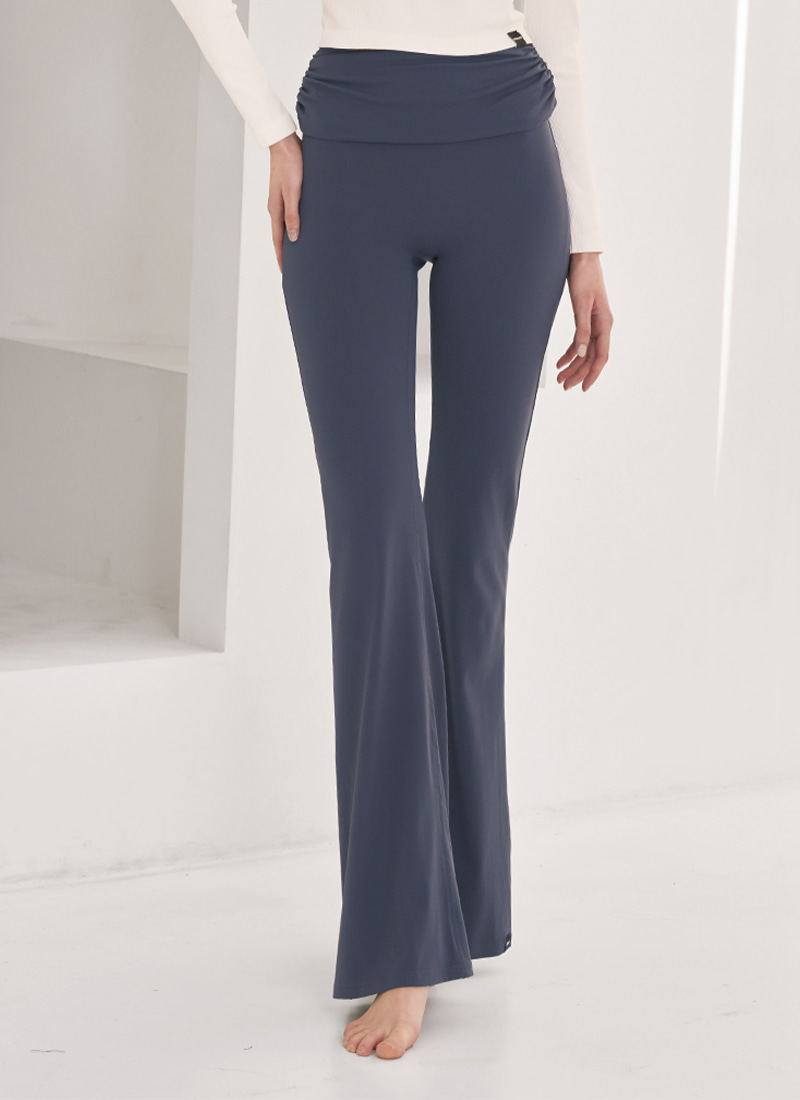 웨이스트 셔링 부츠컷 레깅스 (3colors)