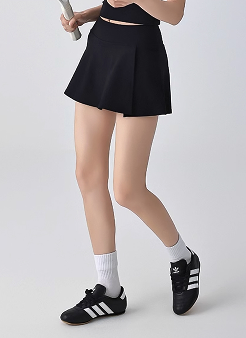 로시 플레어 슬릿 스커트 (2colors)
