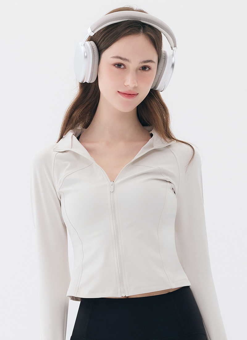 소프트 웜 슬림 집업 (3colors)