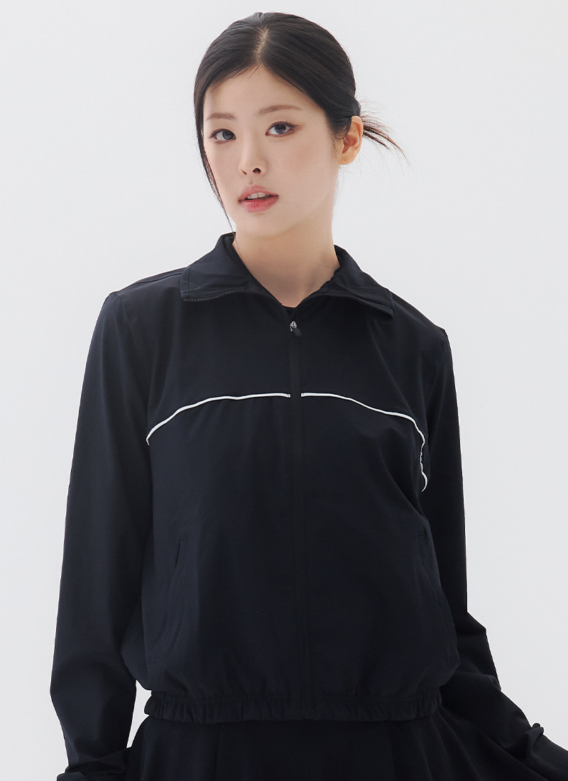 스탠다드 파이핑 자켓 (2colors)