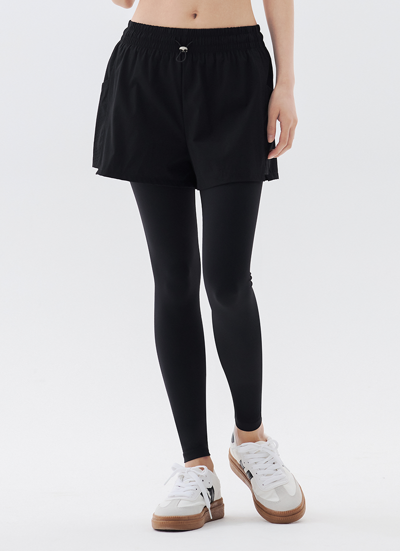 듀얼 액티브 숏팬츠 레깅스 (2colors)