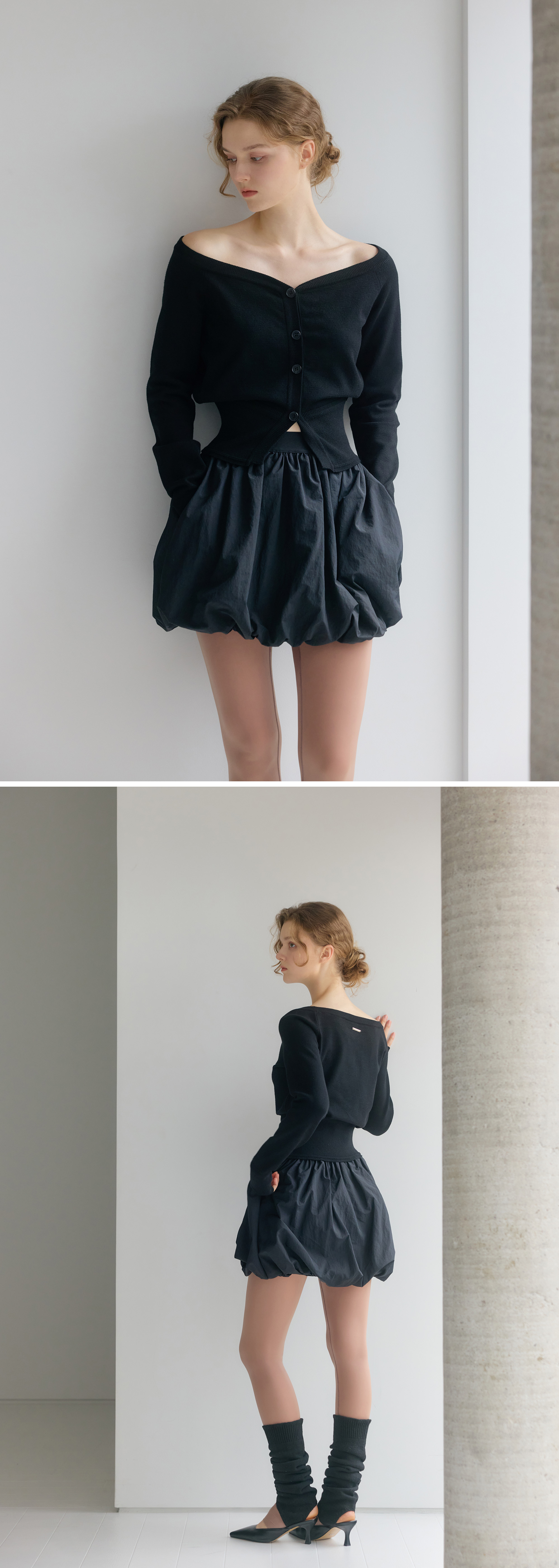 블라다 벌룬 미니스커트