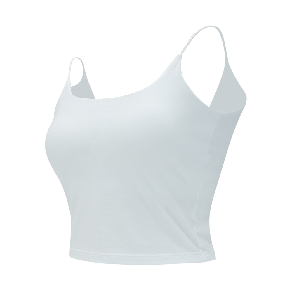 날마다 모달 코튼 캡내장 크롭 백리스 나시