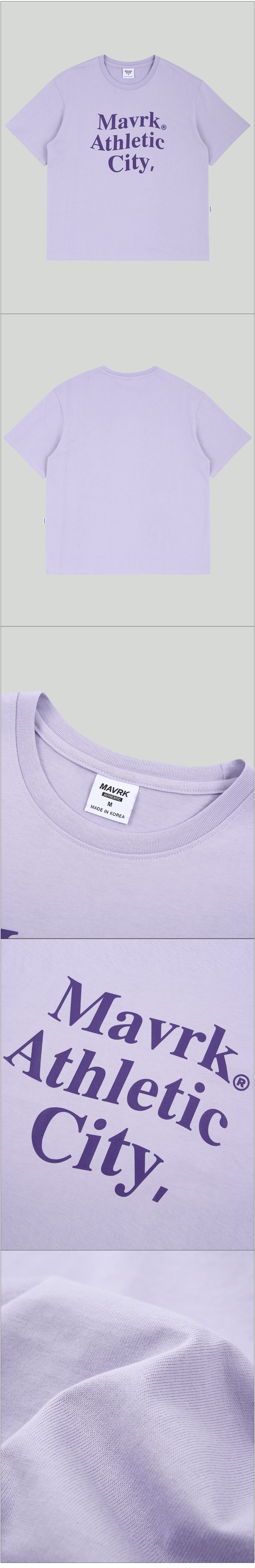 릴렉스 오버핏 티셔츠 퍼플