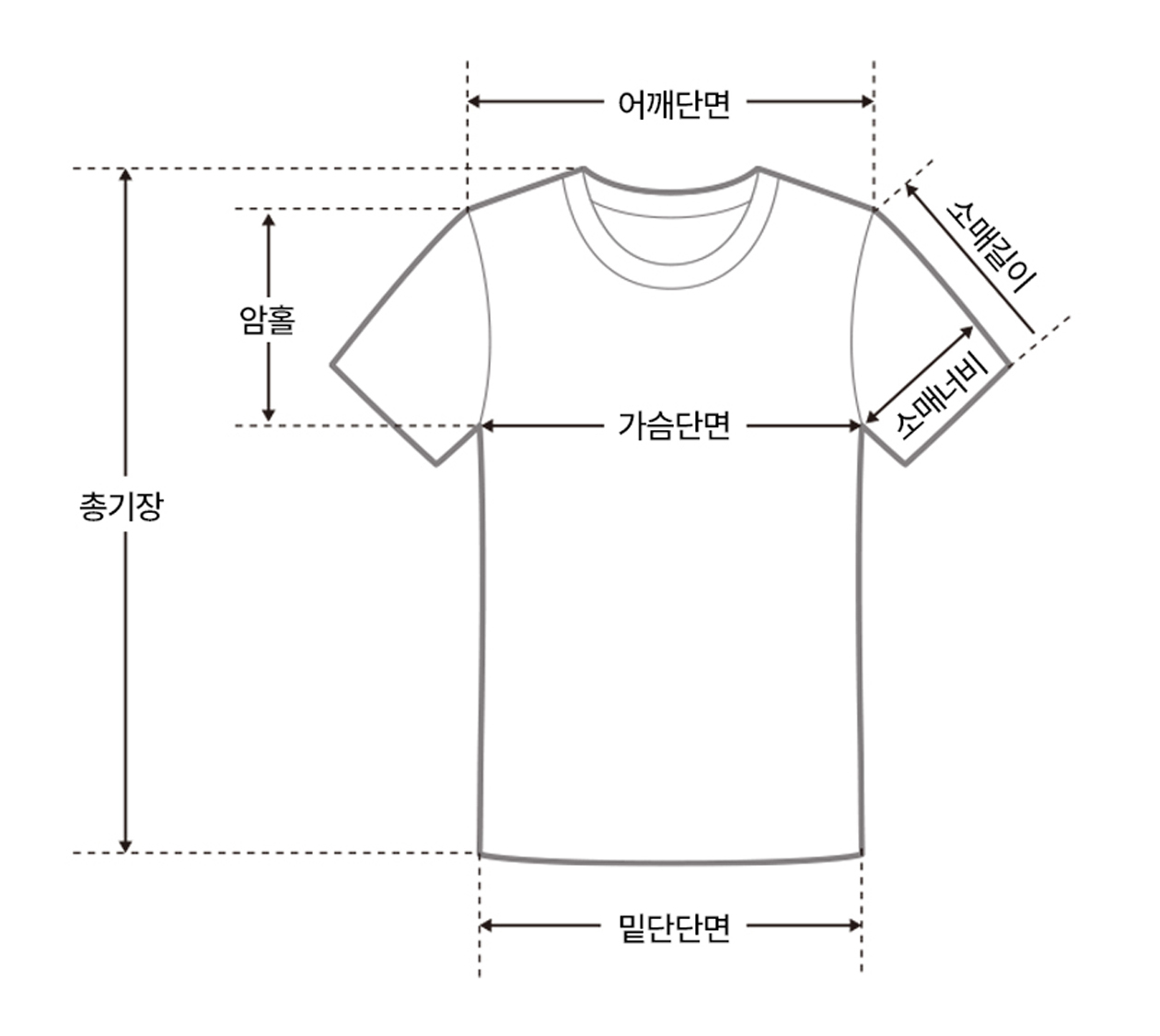 [4TT6473]Contour Slim Tee-4color