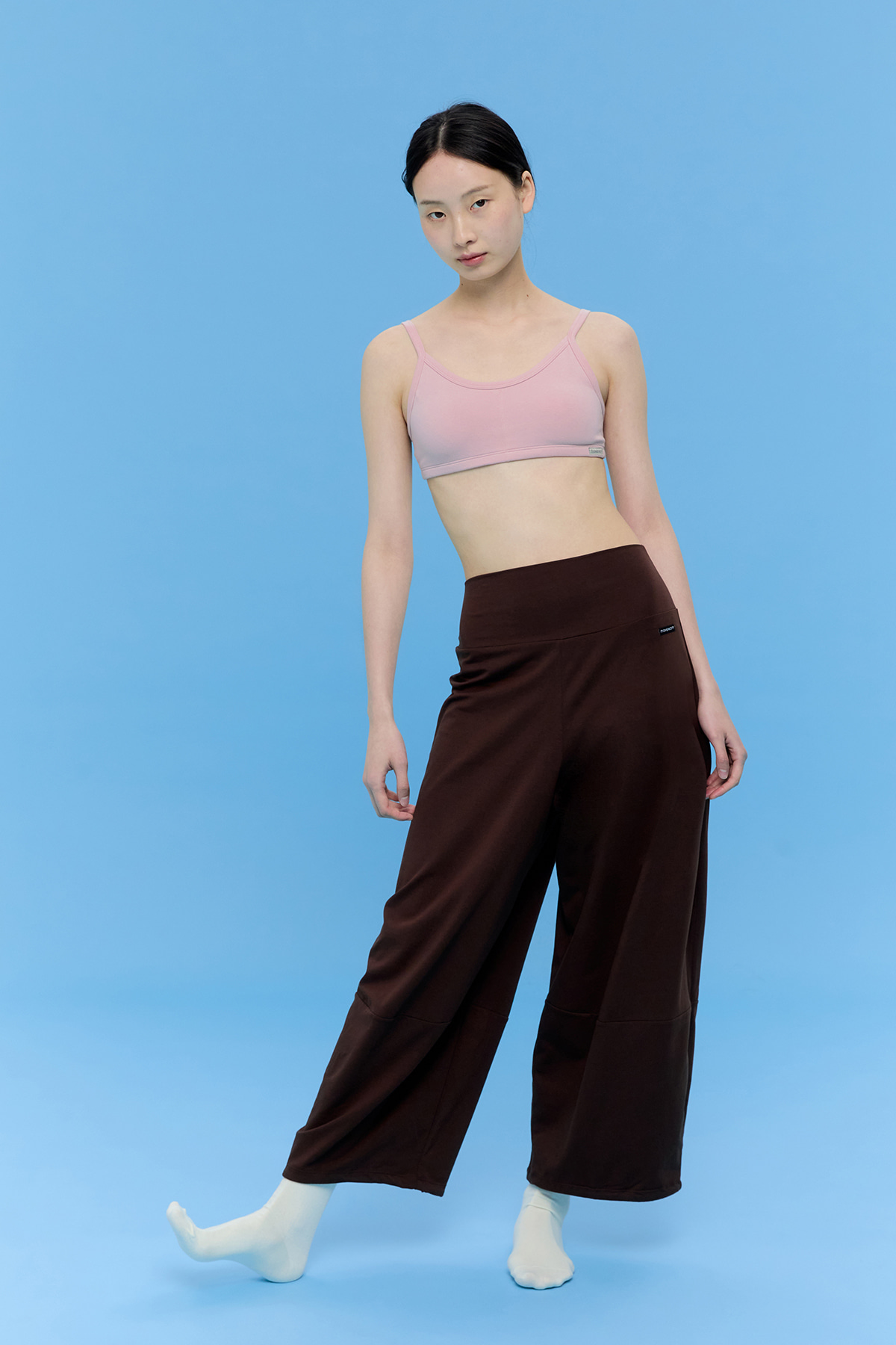 Wide Oblique Pants- 4Colors