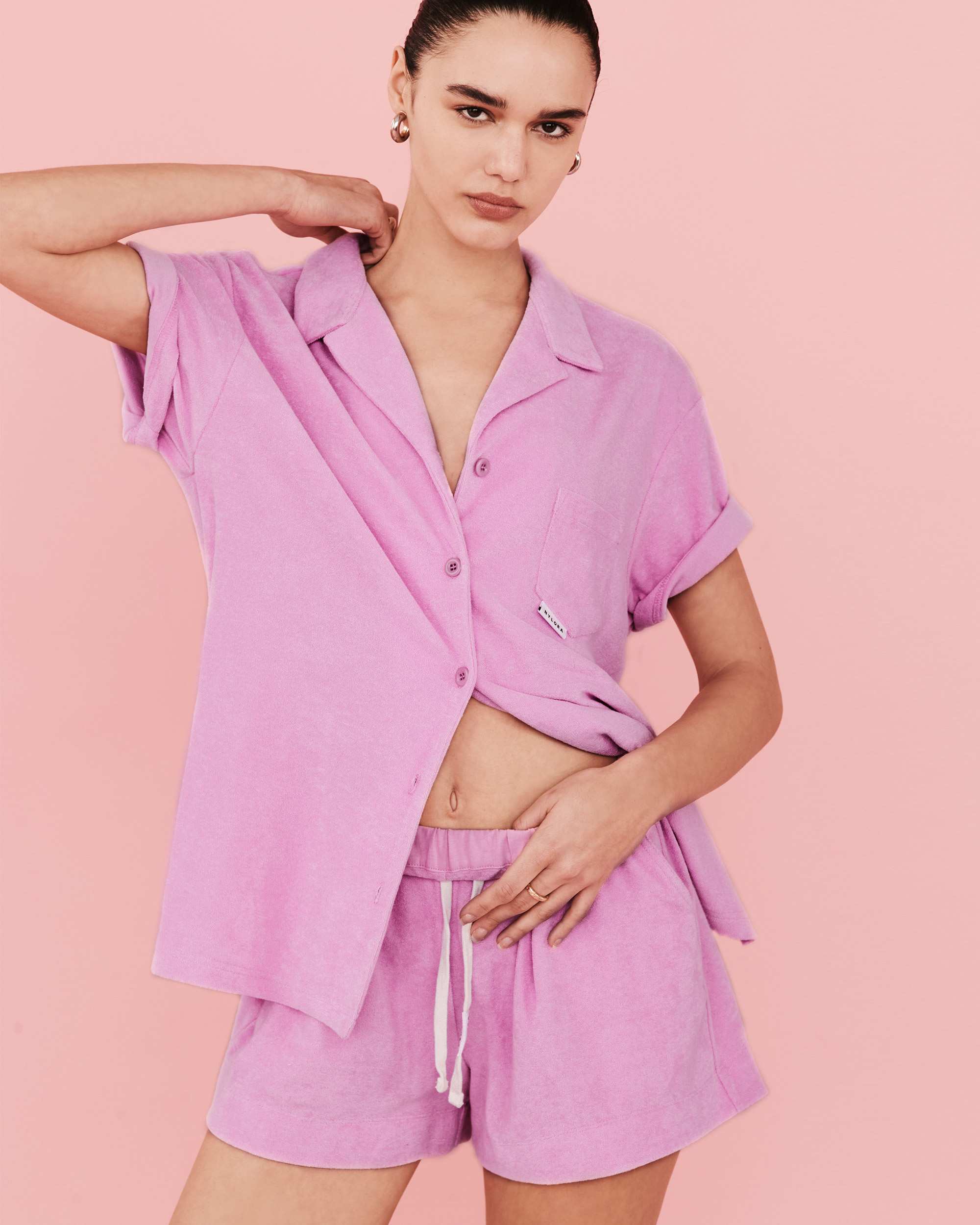 COBB SHIRT BUBBLE GUM PINK