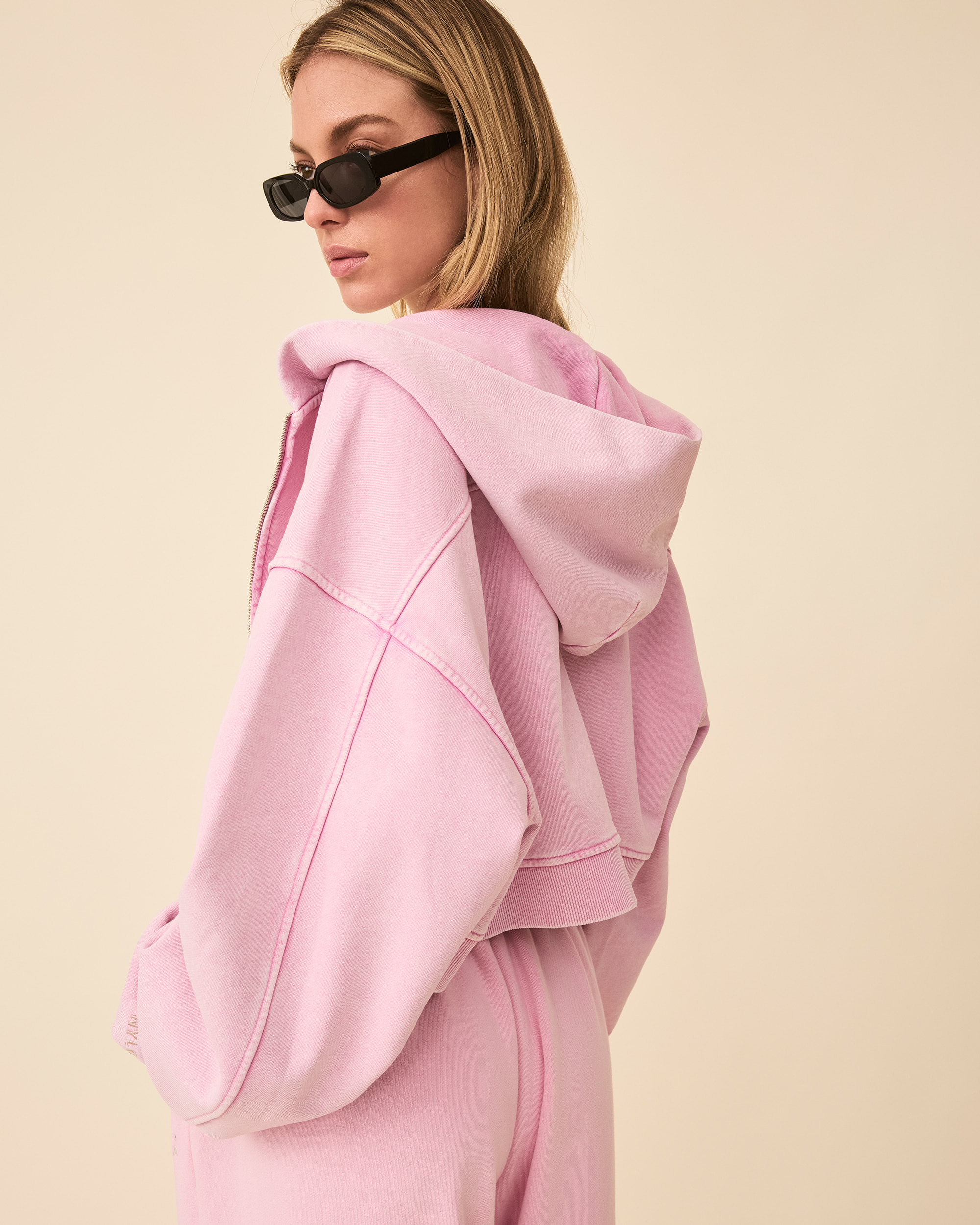 BROOKS JACKET WASHED PINK