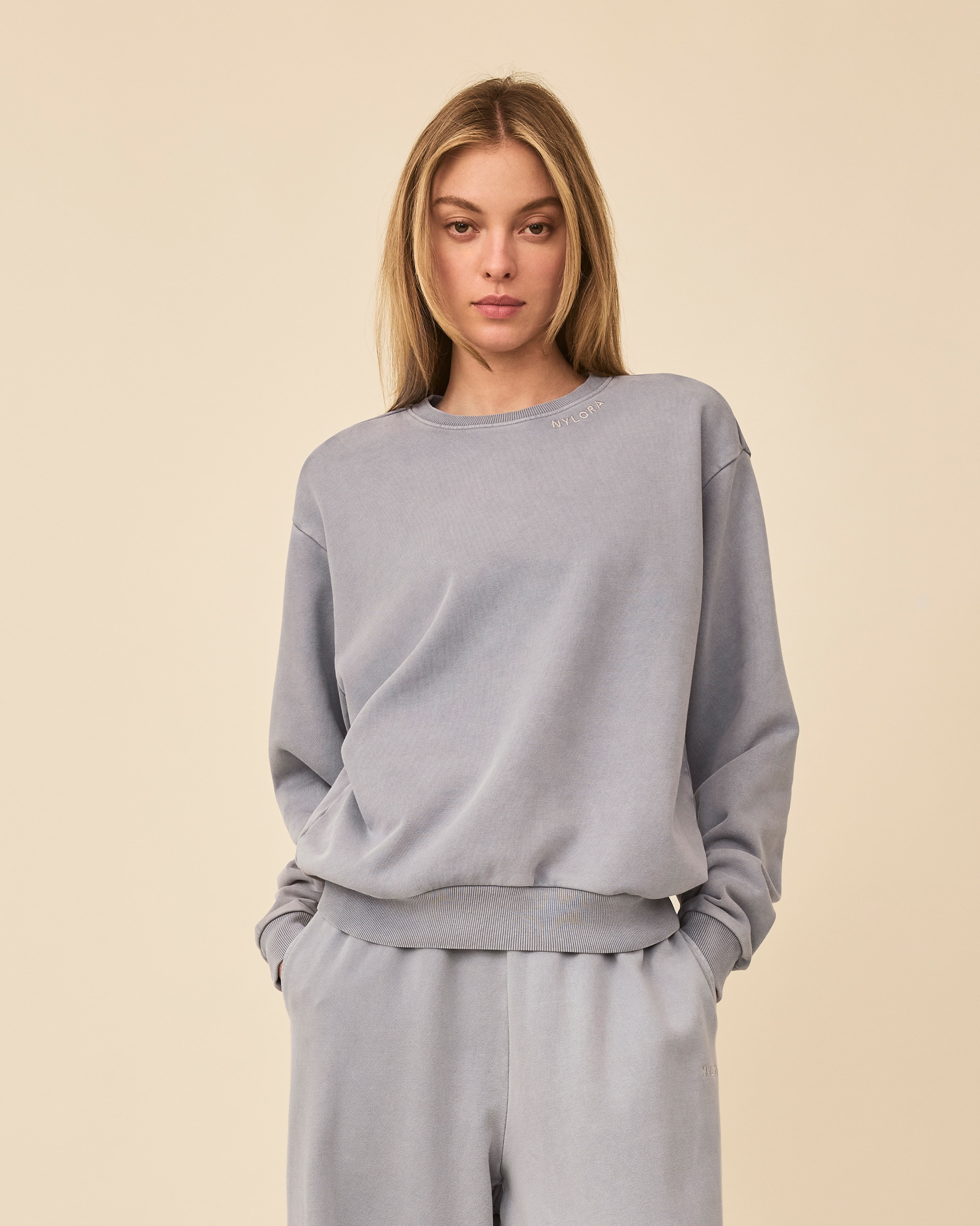 CARTER TOP WASHED GREY