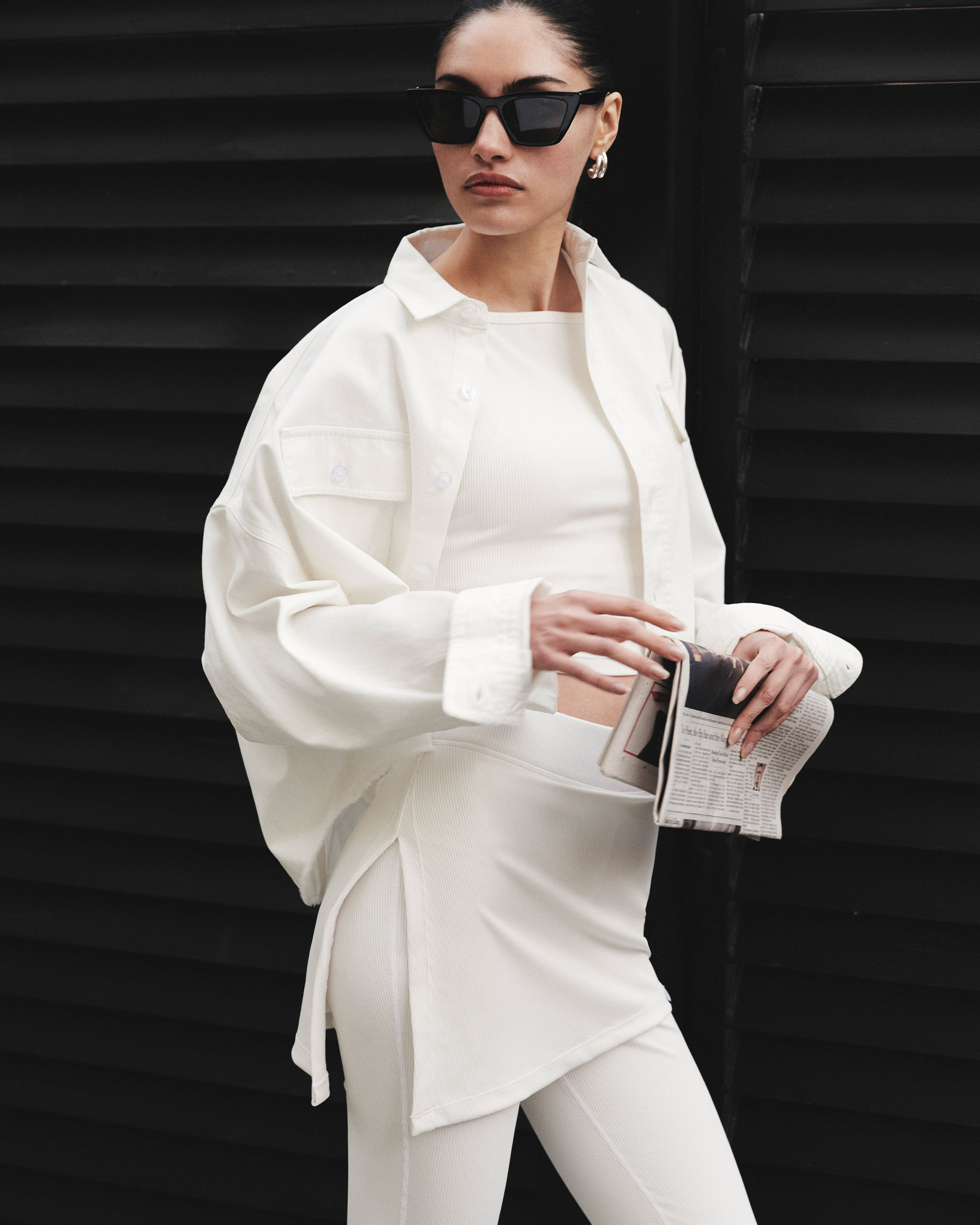 LEVI DENIM SHIRT WHIPPED CREAM