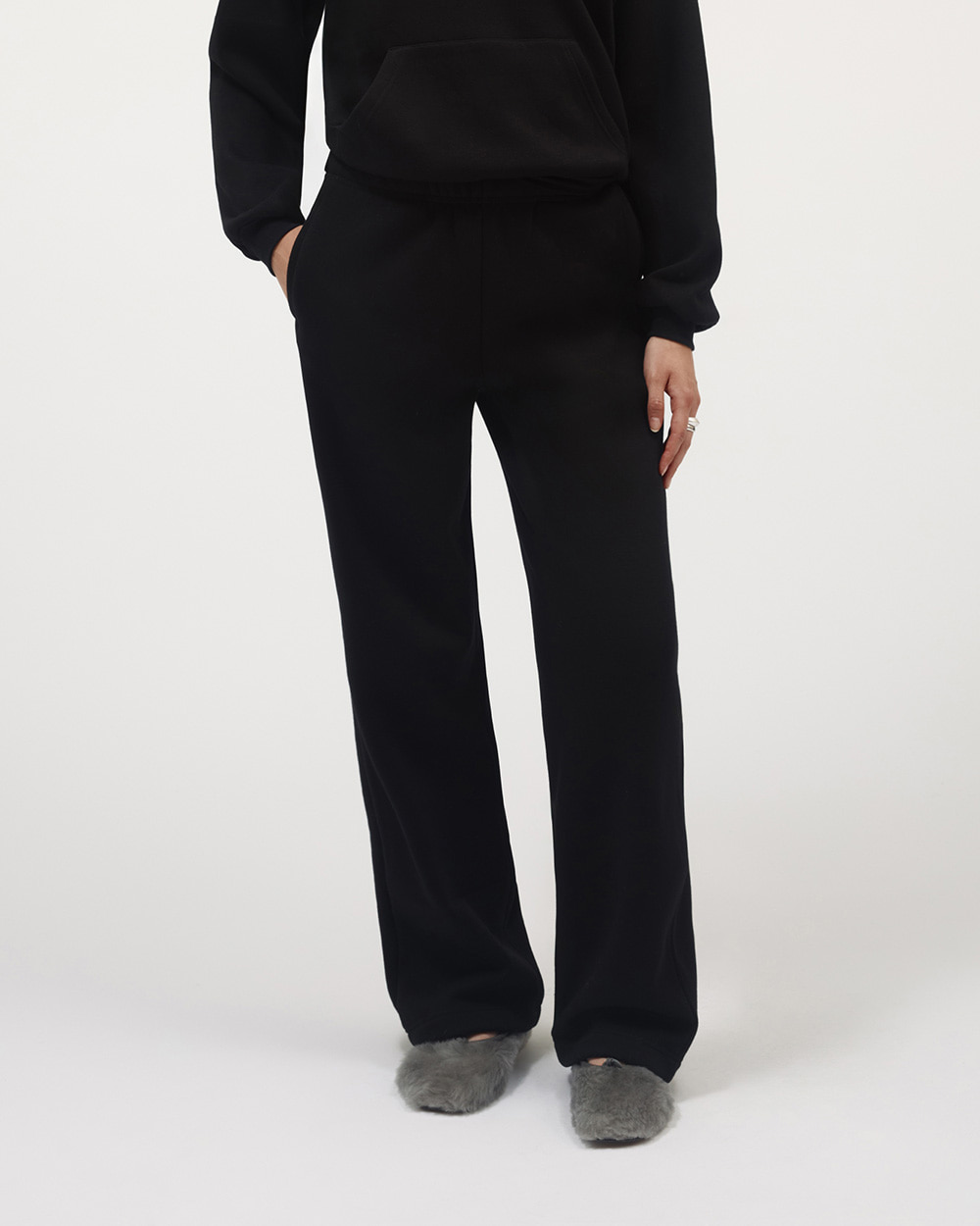 SCOTTIE PANTS (UNISEX) BLACK