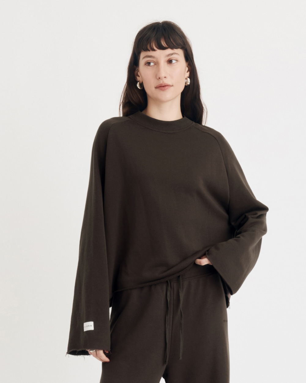 SADIE TOP ESPRESSO BROWN