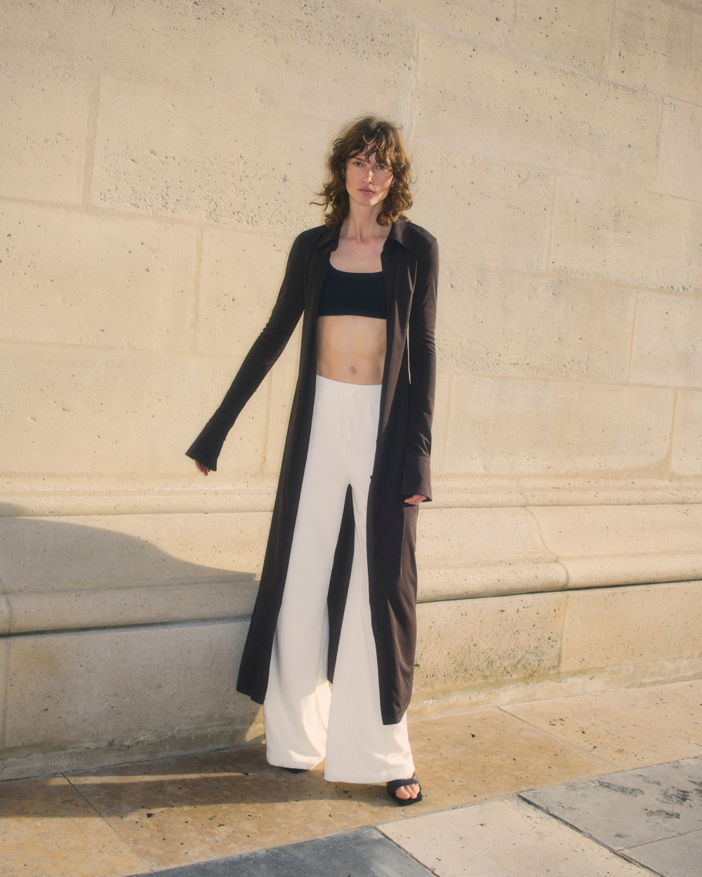 OWEN DRESS ESPRESSO BROWN