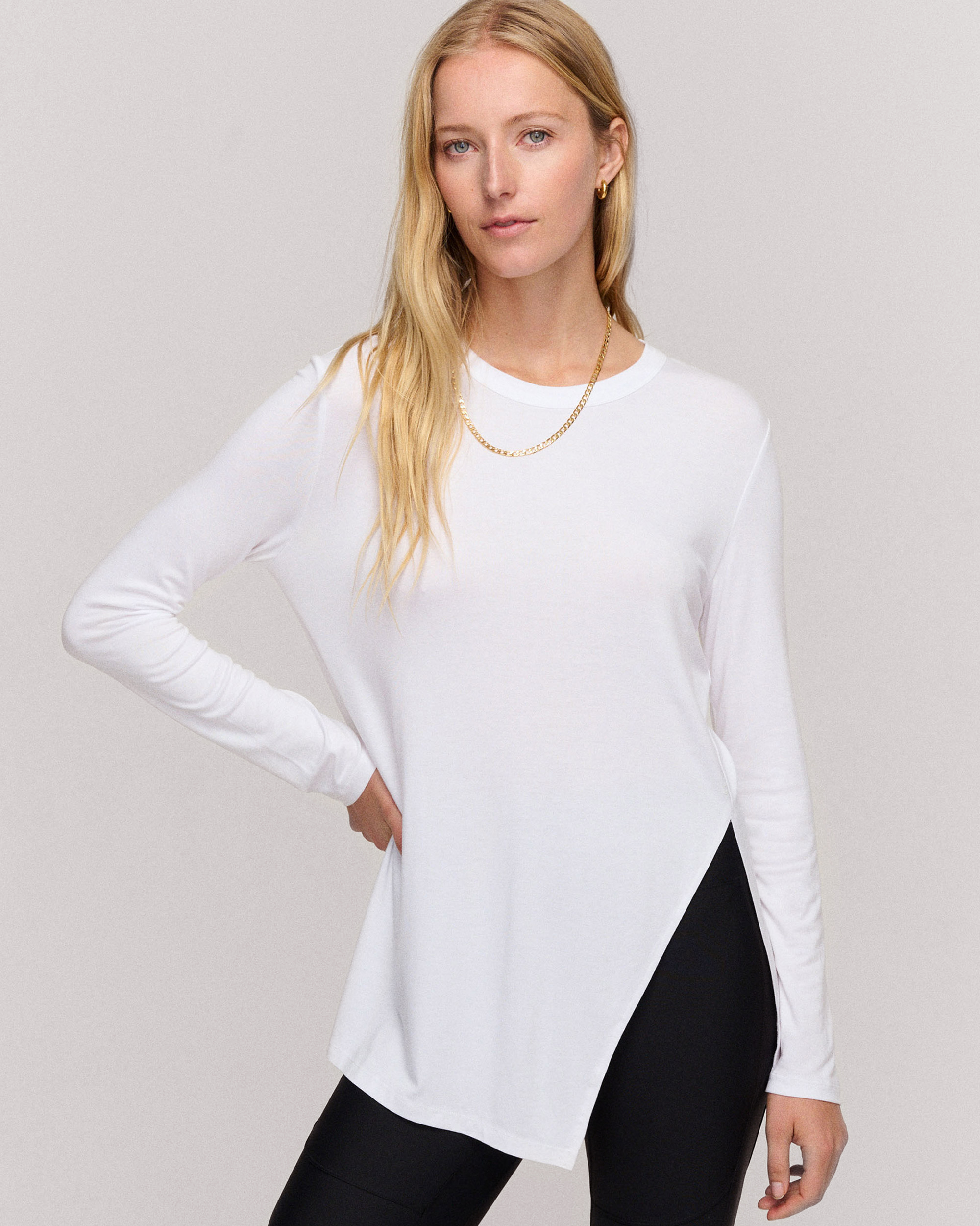 [한혜진 착용] BROOKLYN TOP WHITE