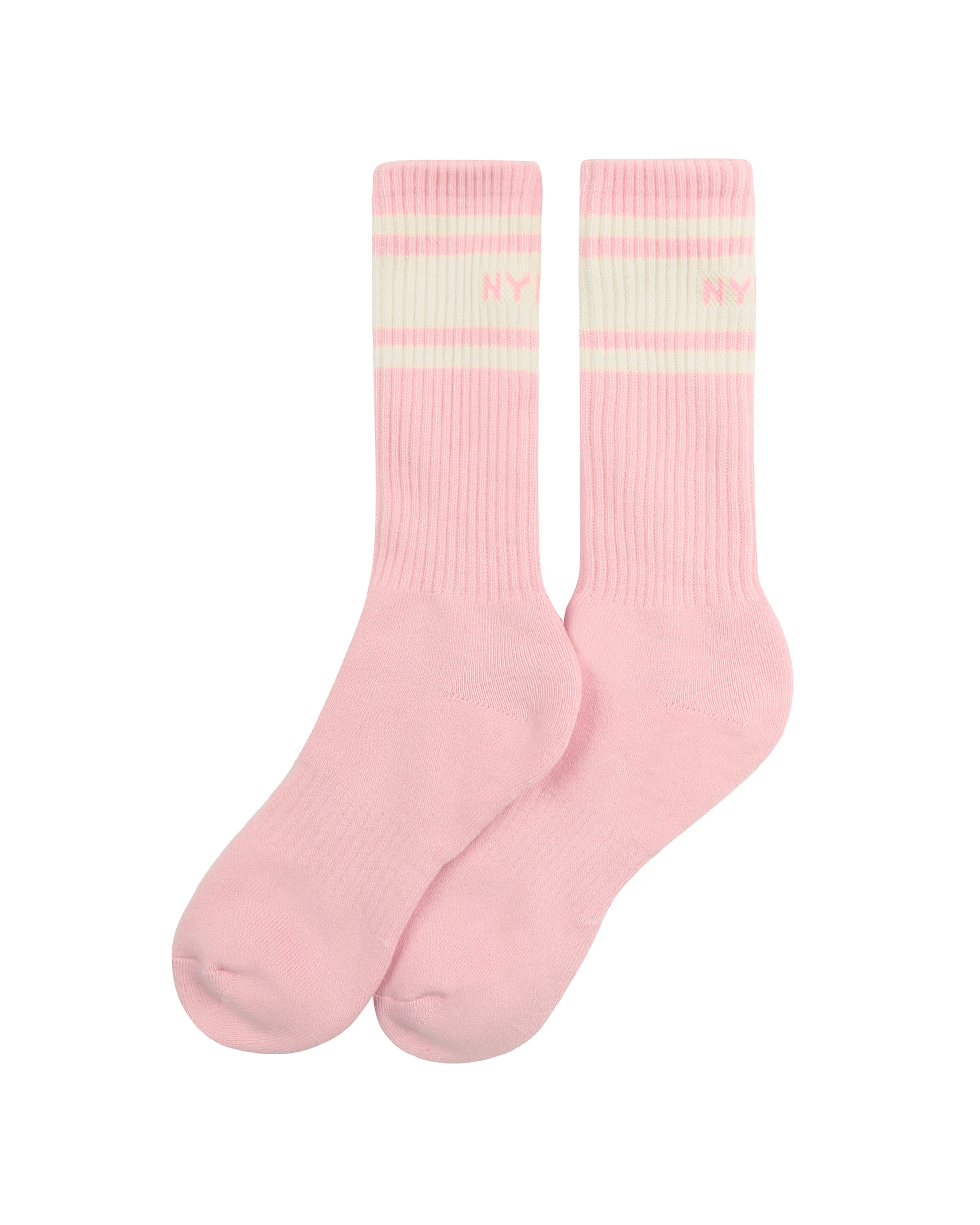 NYLORA SOCKS LIGHT PINK & CREAM COMBO
