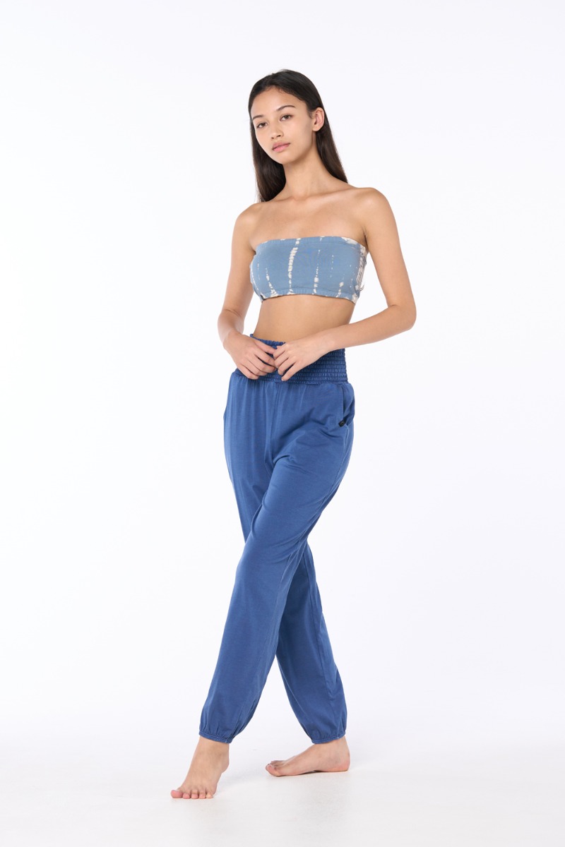 OZPG6033 스모킹 모달 팬츠 - 그레이 네이비