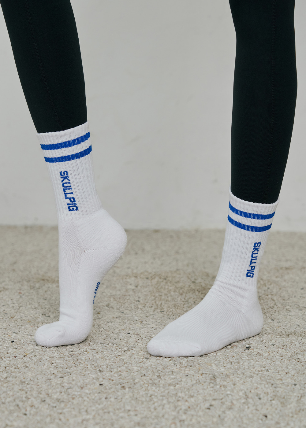 더블 라인 스포츠 삭스 블루