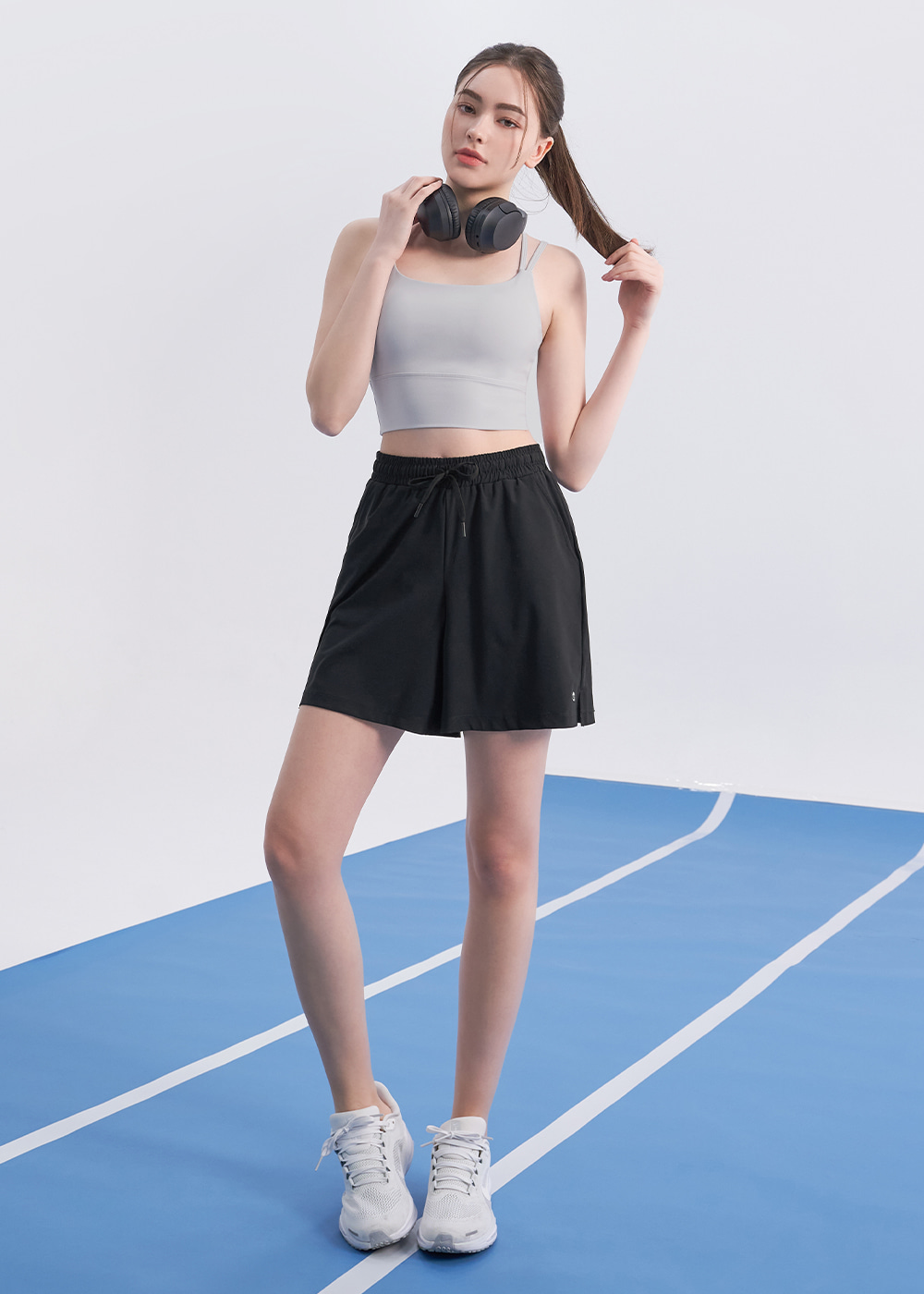 올데이 무브먼트 숏 팬츠 5부 올리브카키