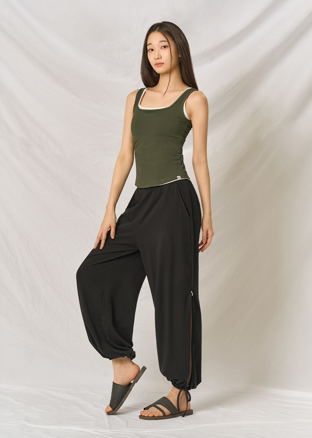 아사나 무브 투웨이 팬츠 딥네이비