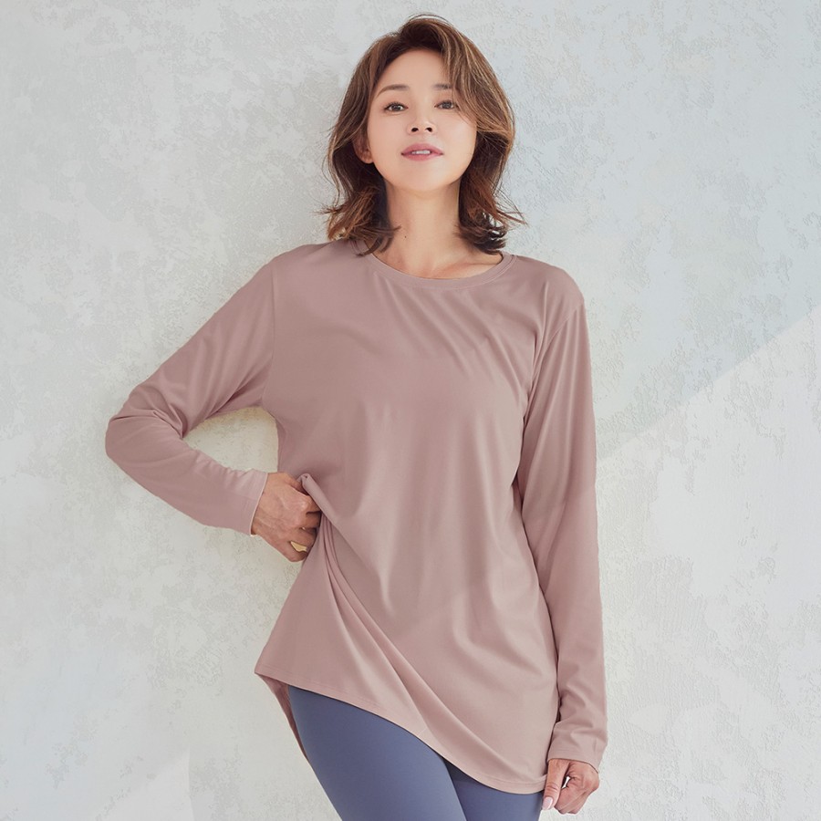 STL 업타운 스트레치 라운드 롱티 롱슬리브